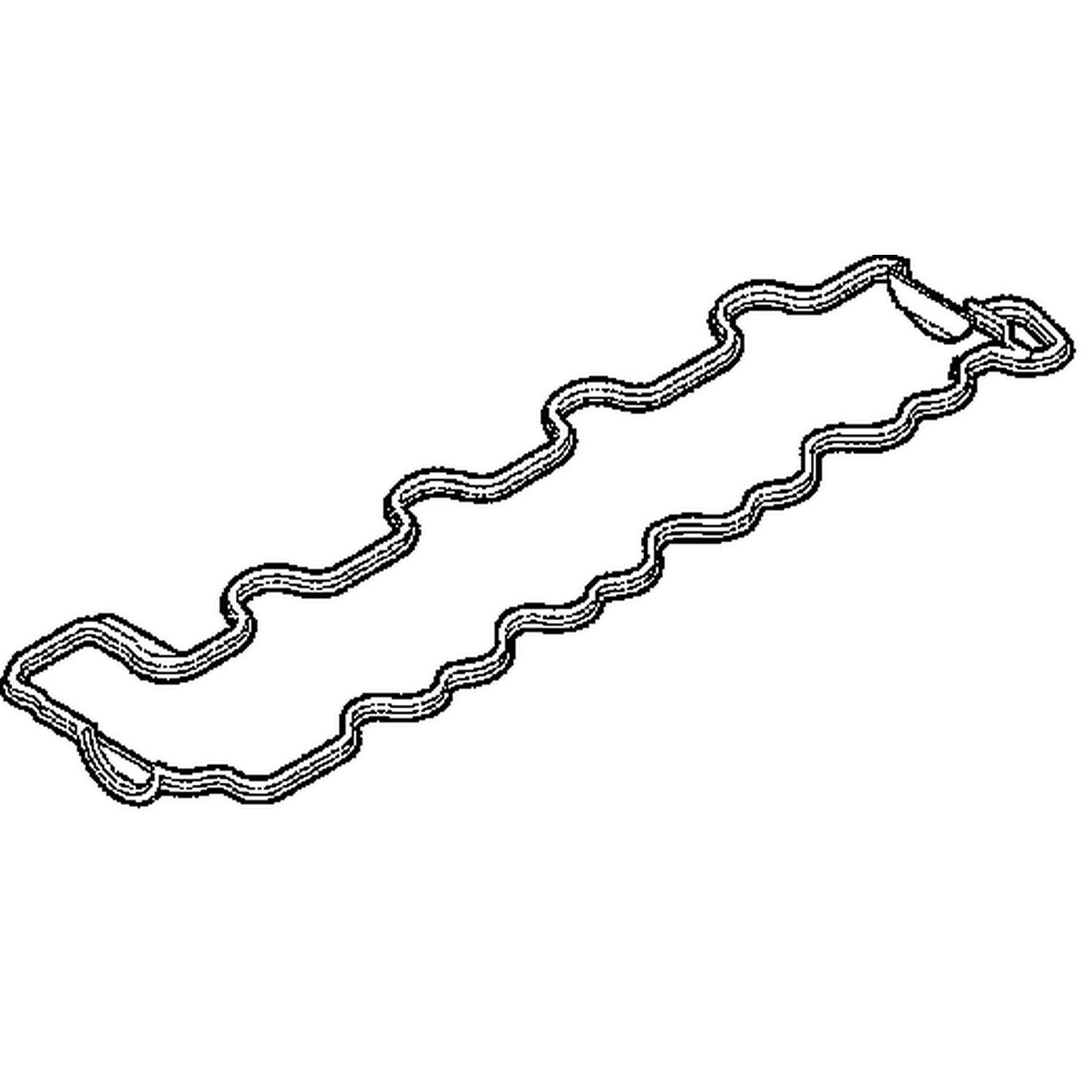 2007, 2006, 2005, 2004, 2003, 2002 Mercedes-Benz ML500 2002-2007 Mercedes-Benz C43 AMG Engine Valve Cover Gasket