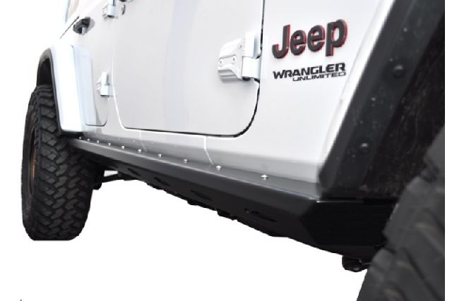 2018-2019 Jeep Wrangler Rocker Panel Guard (EVO Manufacturing)