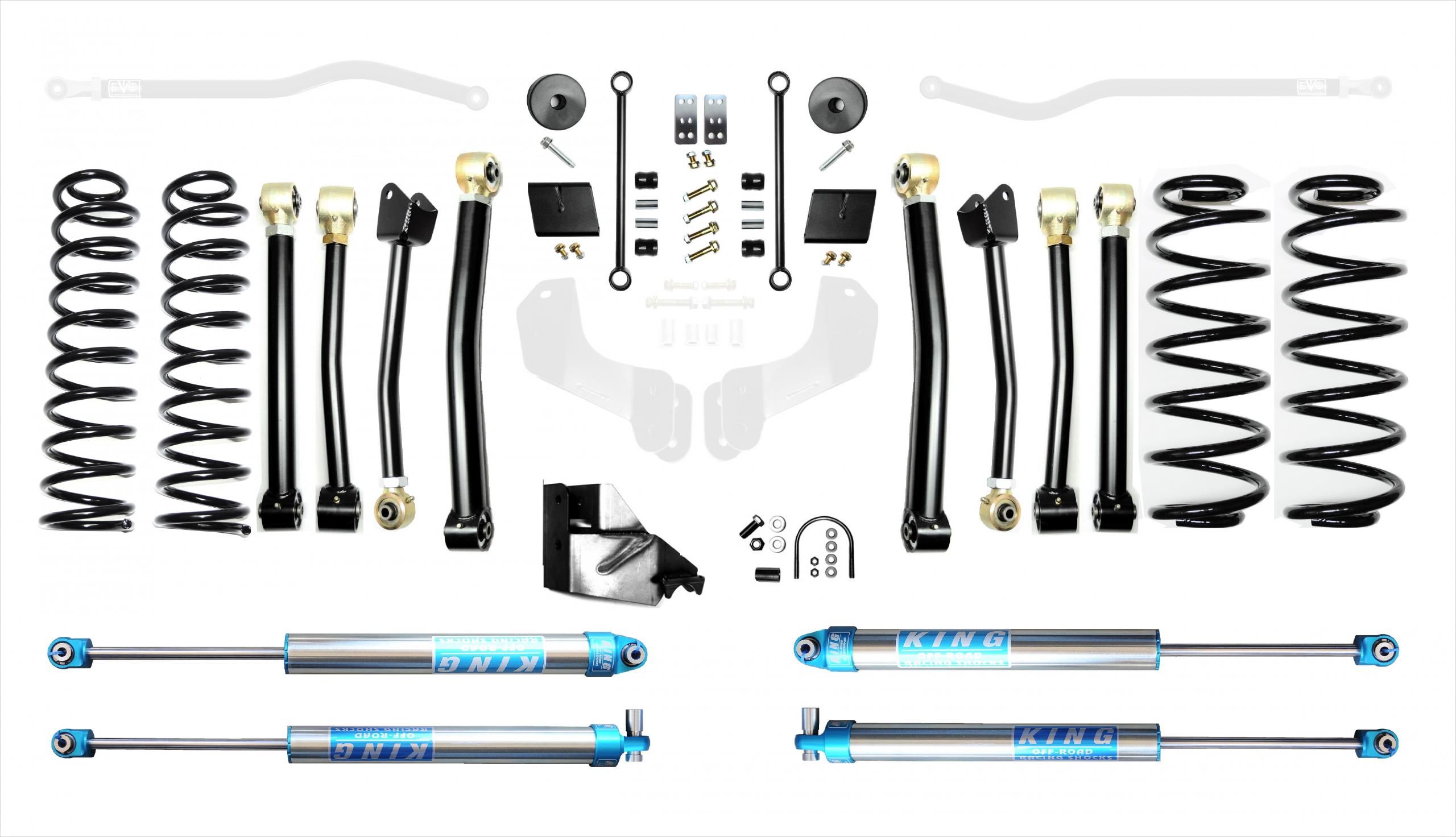 2021, 2020, 2019, 2018 Jeep Wrangler Suspension Lift Kit