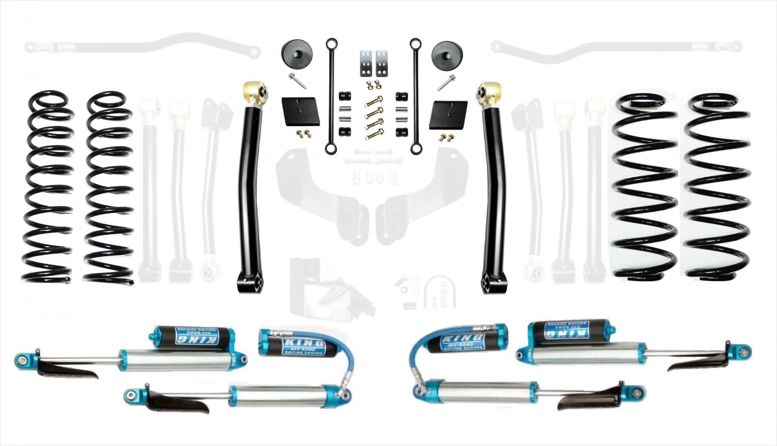 2021, 2020, 2019, 2018 Jeep Wrangler Suspension Lift Kit
