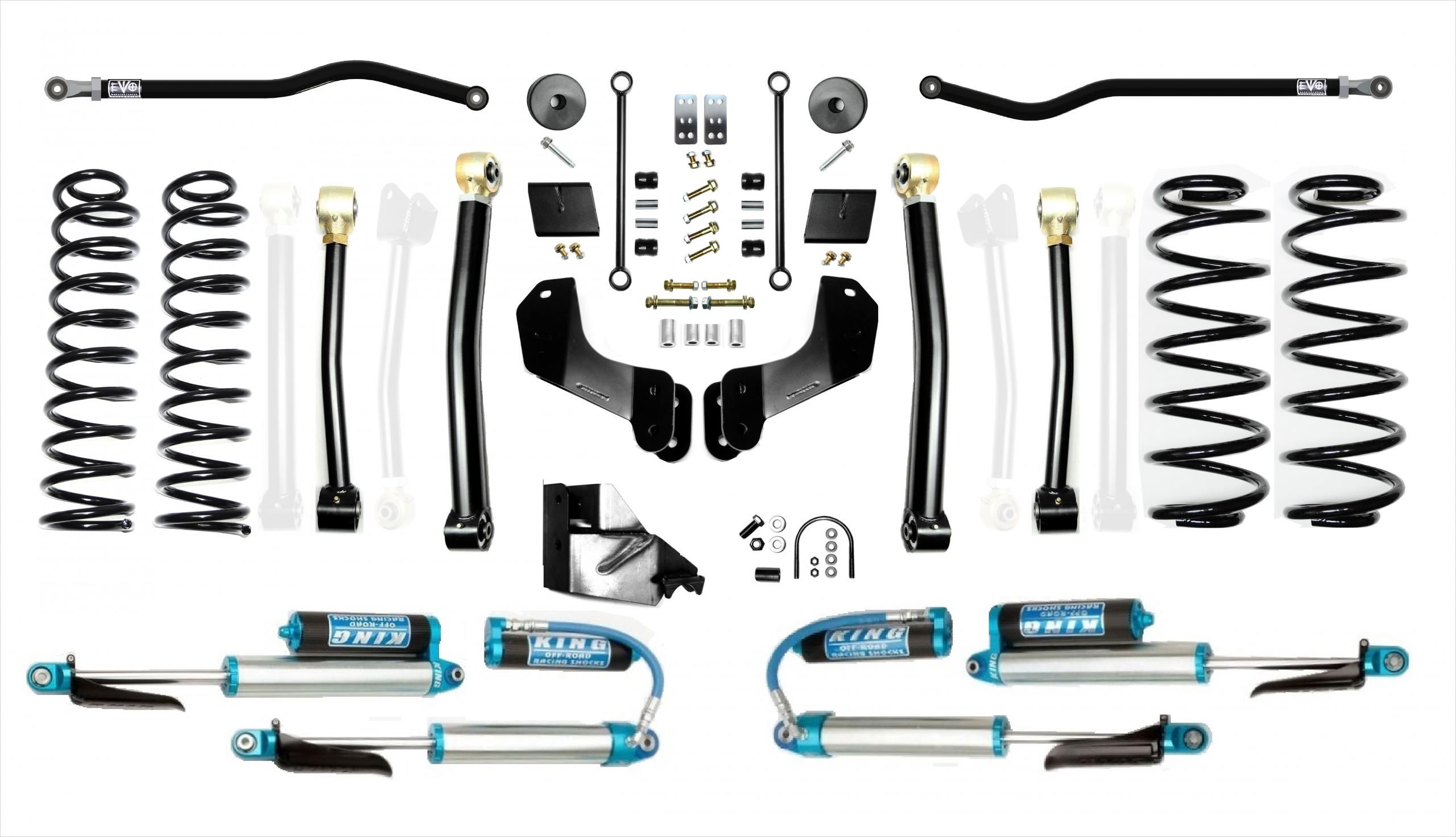 2021, 2020, 2019, 2018 Jeep Wrangler Suspension Lift Kit