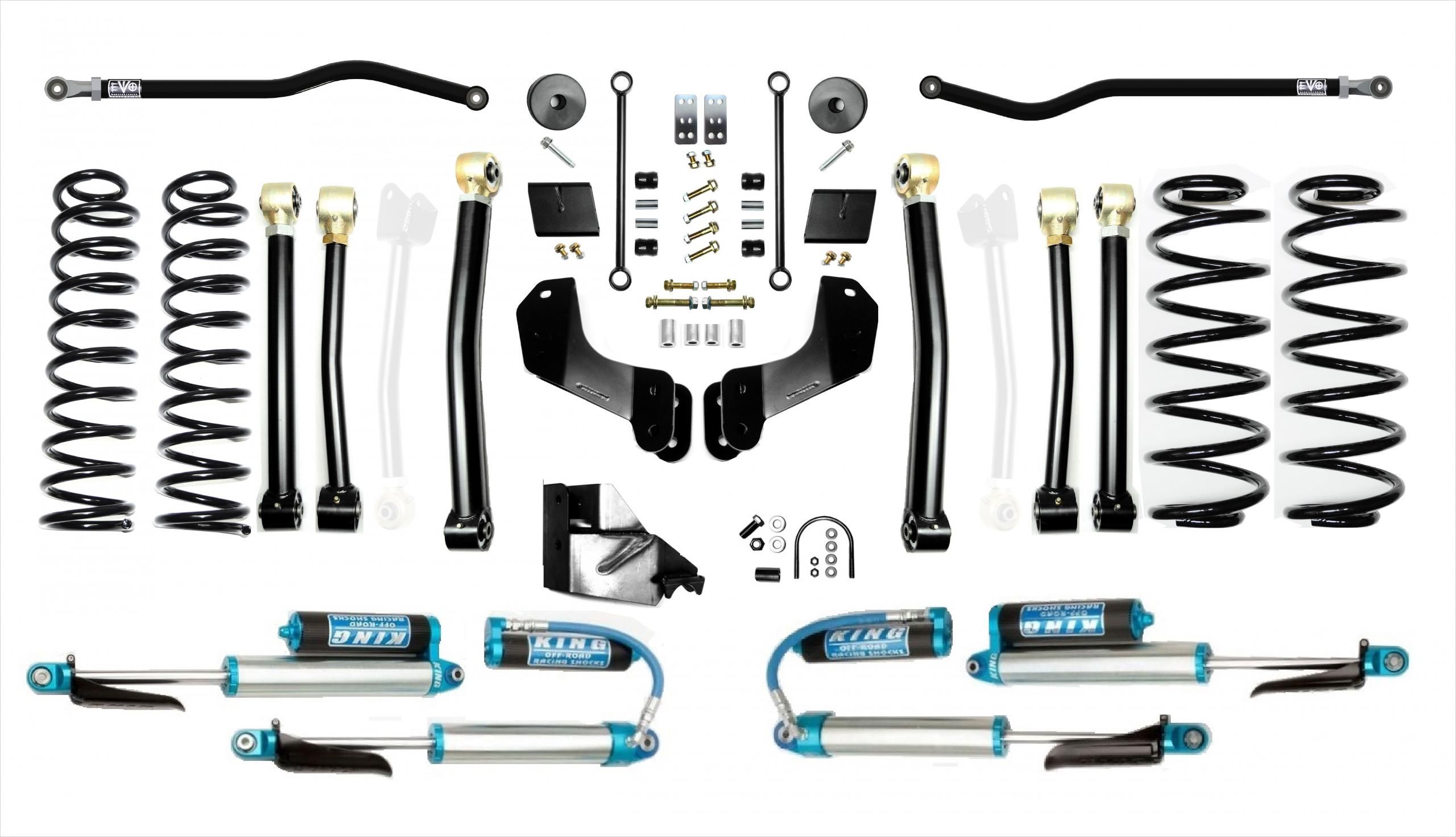 2021, 2020, 2019, 2018 Jeep Wrangler Suspension Lift Kit