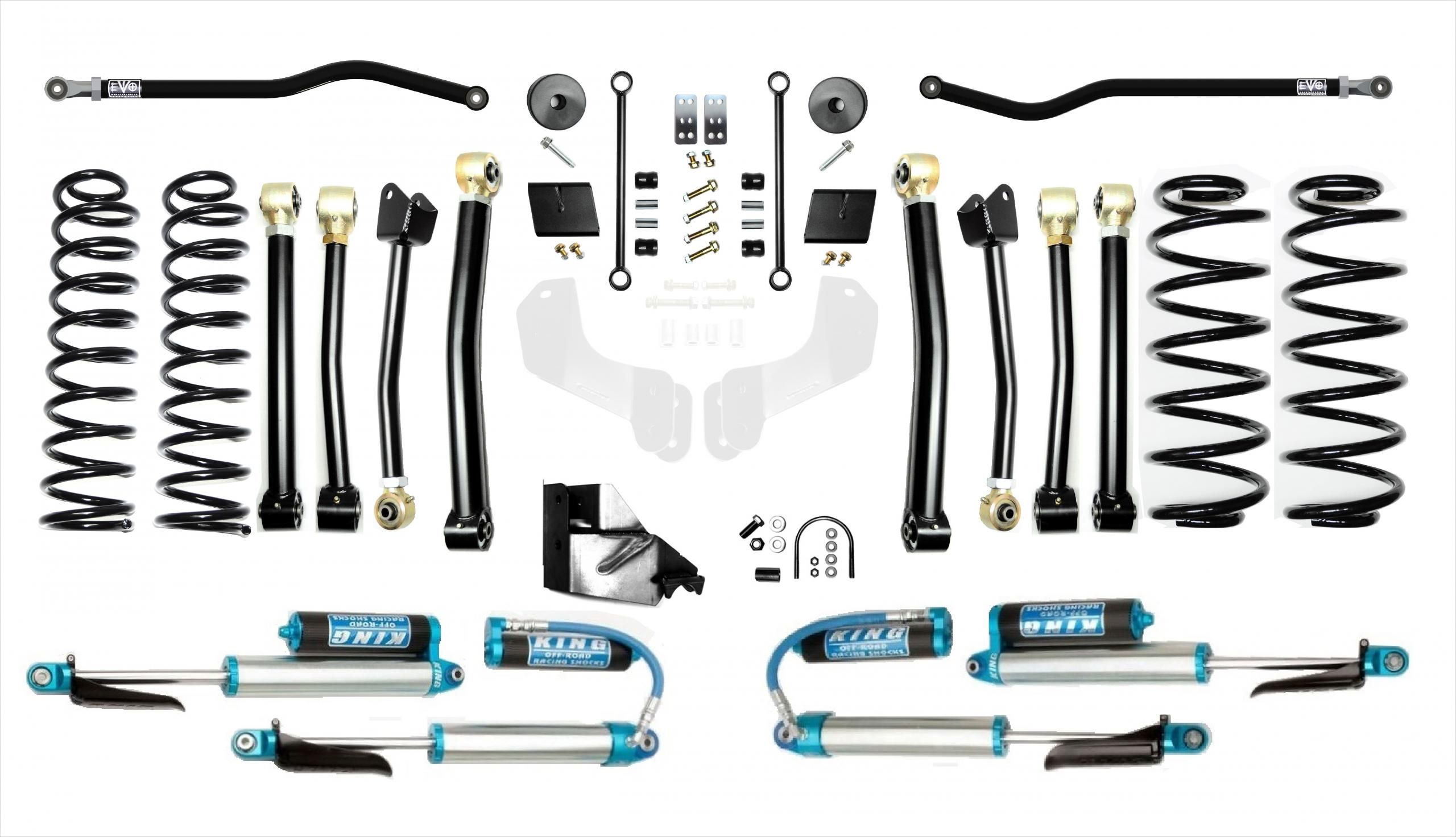 2021, 2020, 2019, 2018 Jeep Wrangler Suspension Lift Kit