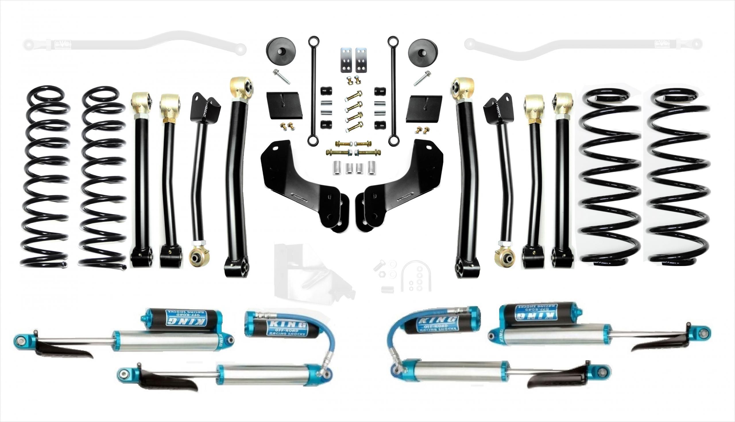 2021, 2020, 2019, 2018 Jeep Wrangler Suspension Lift Kit