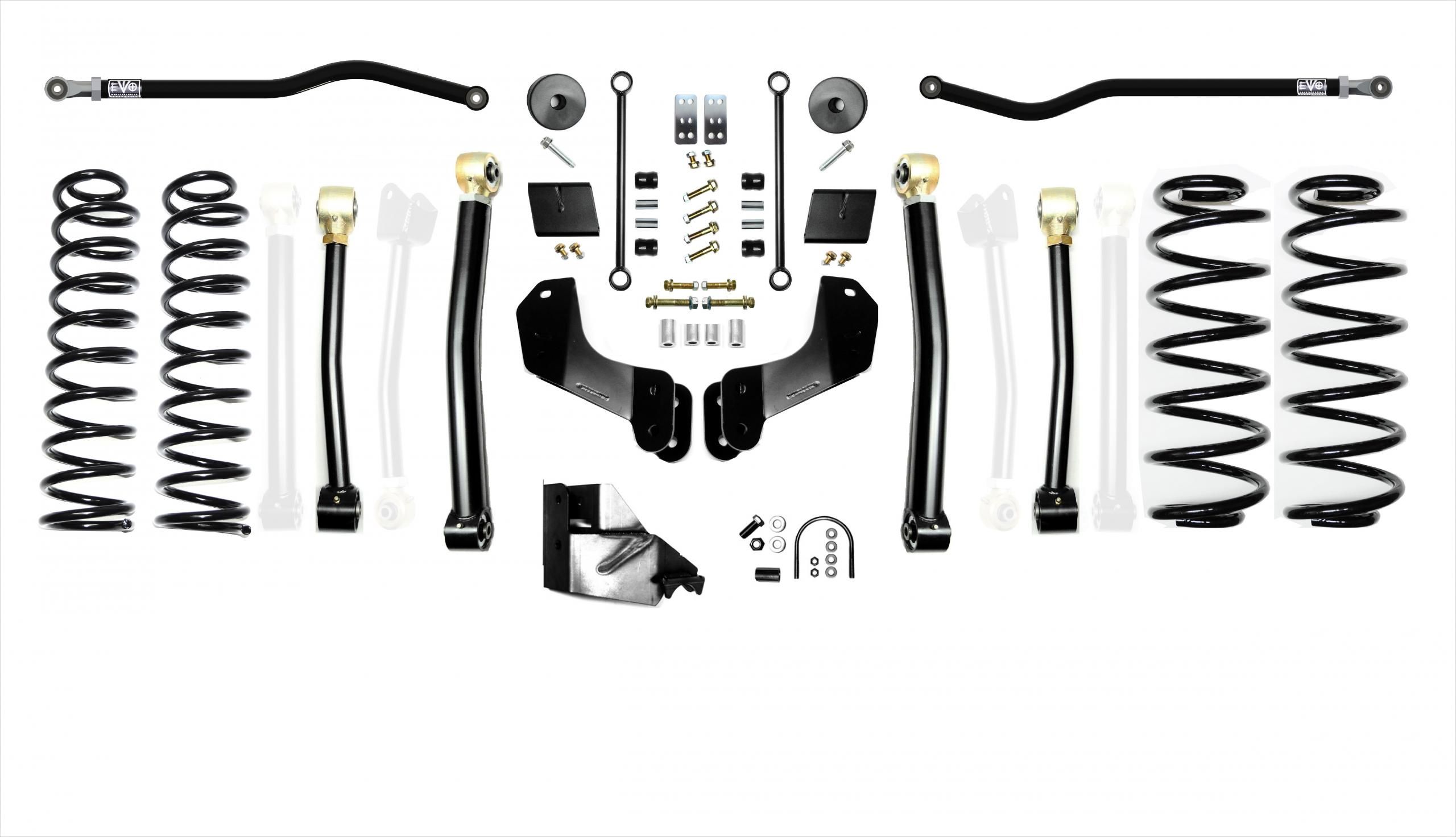 2021, 2020, 2019, 2018 Jeep Wrangler Suspension Lift Kit