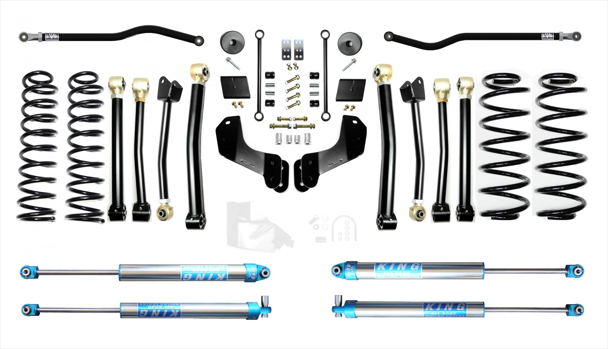 2021, 2020, 2019, 2018 Jeep Wrangler Suspension Lift Kit
