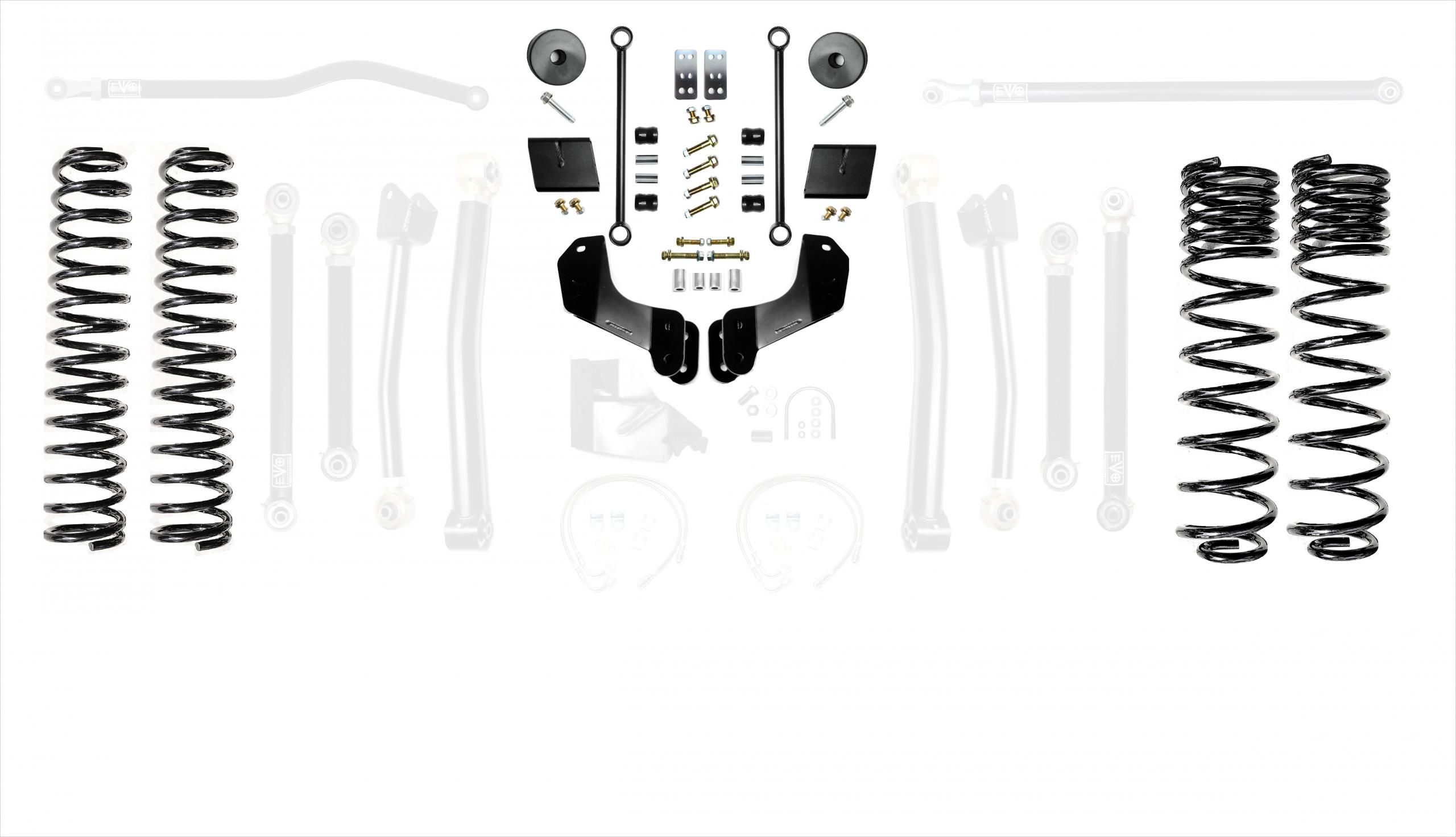 2022, 2021, 2020 Jeep Gladiator Suspension Lift Kit