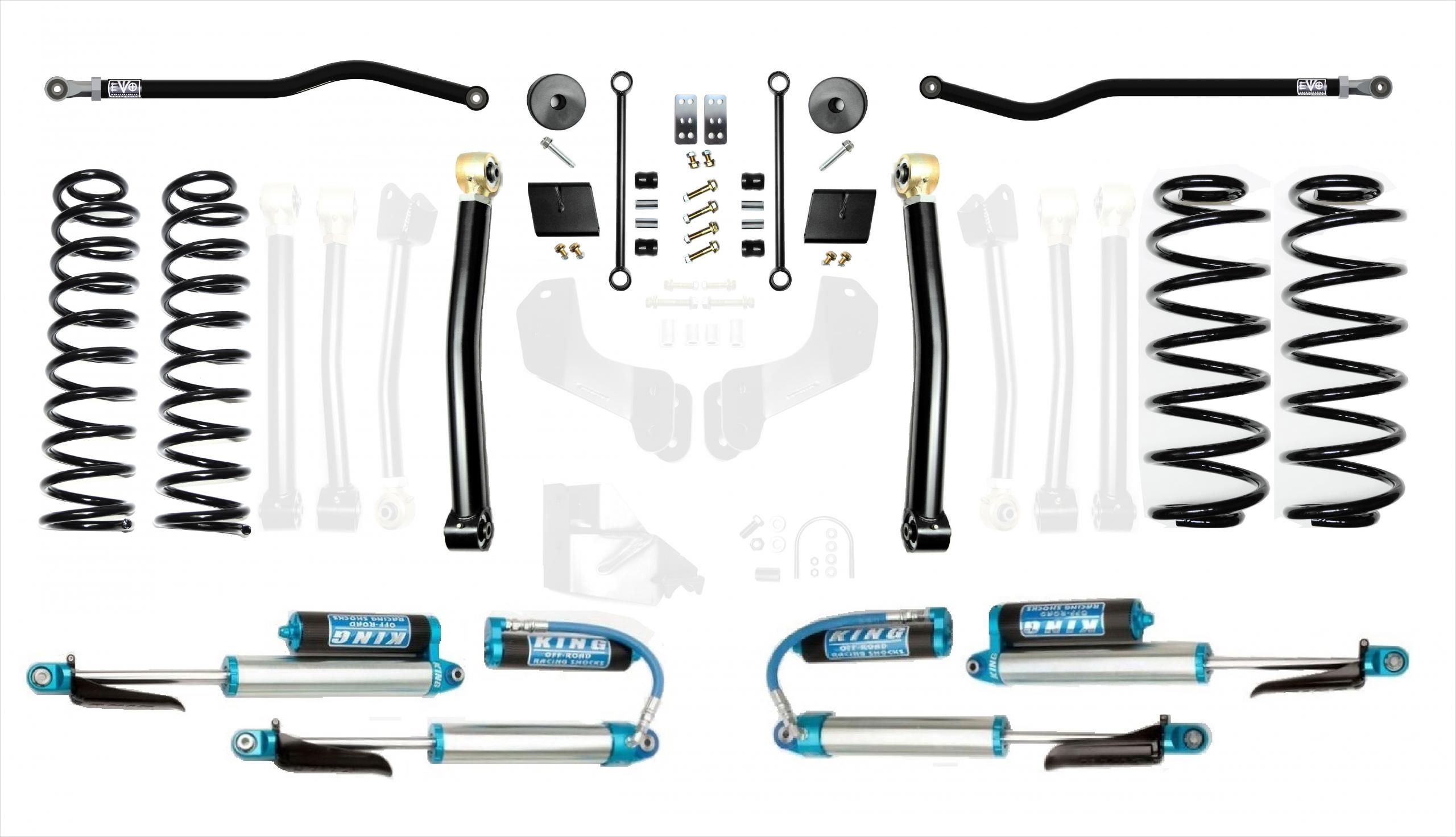 2021, 2020, 2019, 2018 Jeep Wrangler Suspension Lift Kit