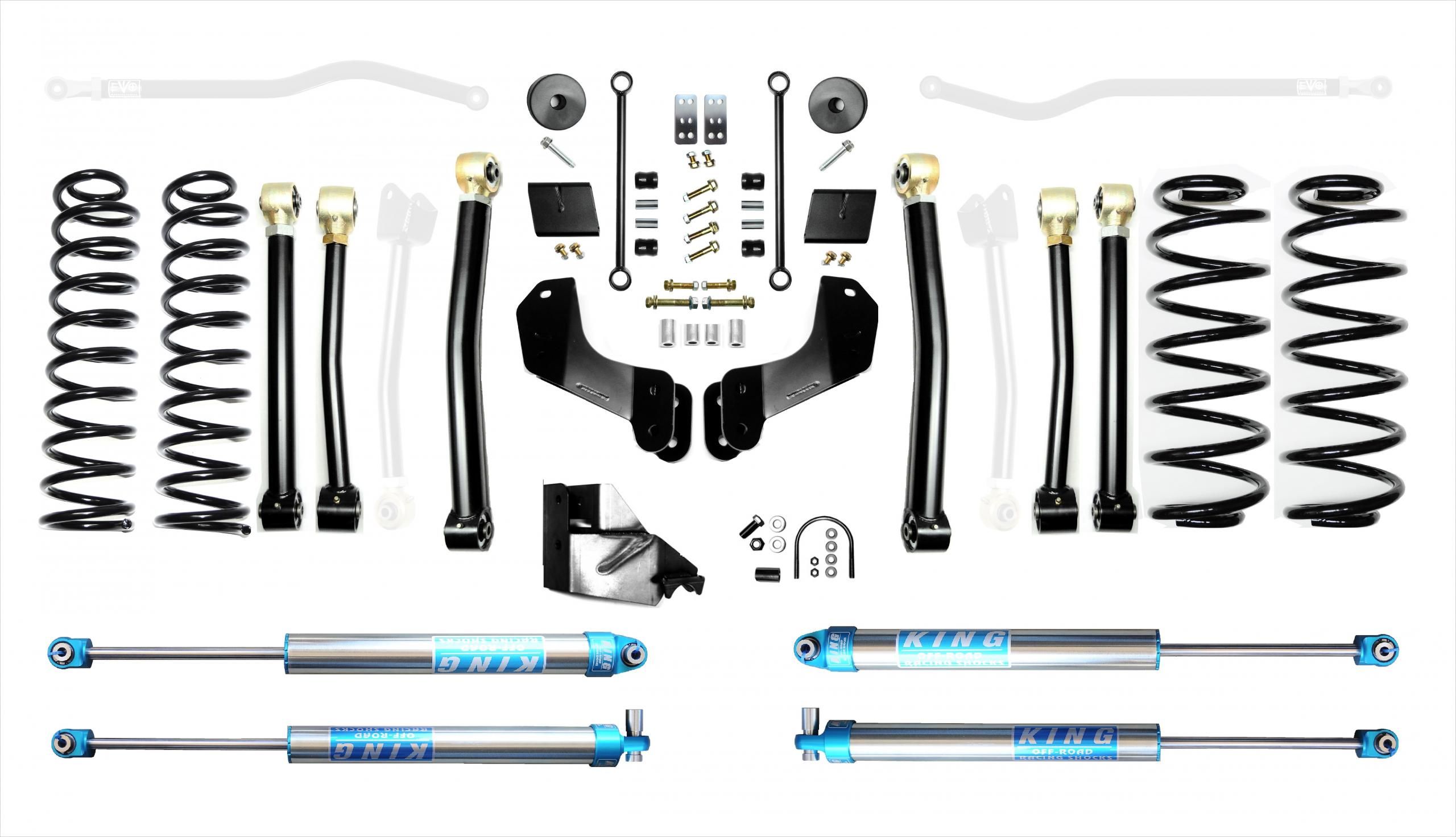 2021, 2020, 2019, 2018 Jeep Wrangler Suspension Lift Kit