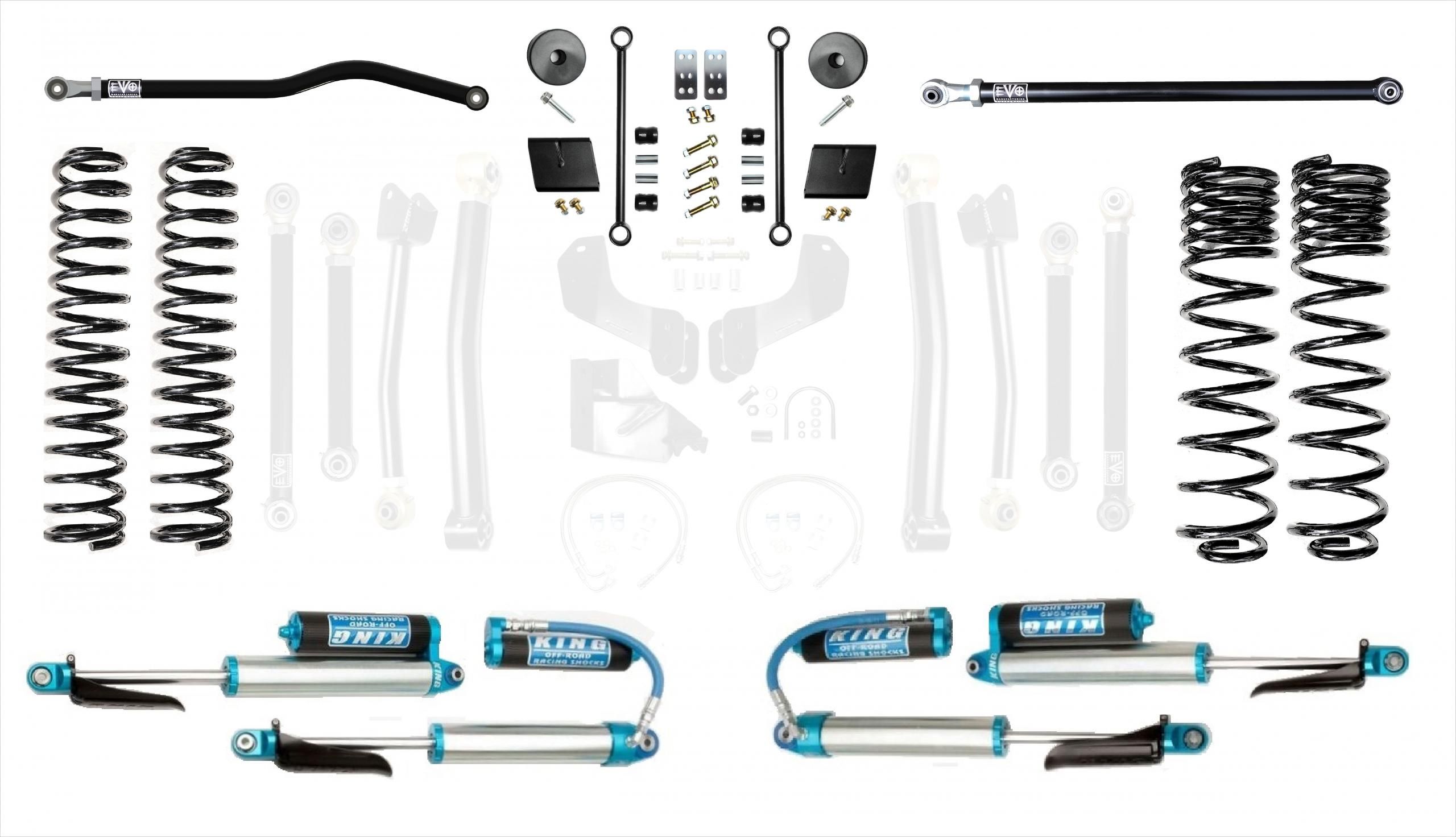 2022, 2021, 2020 Jeep Gladiator Suspension Lift Kit