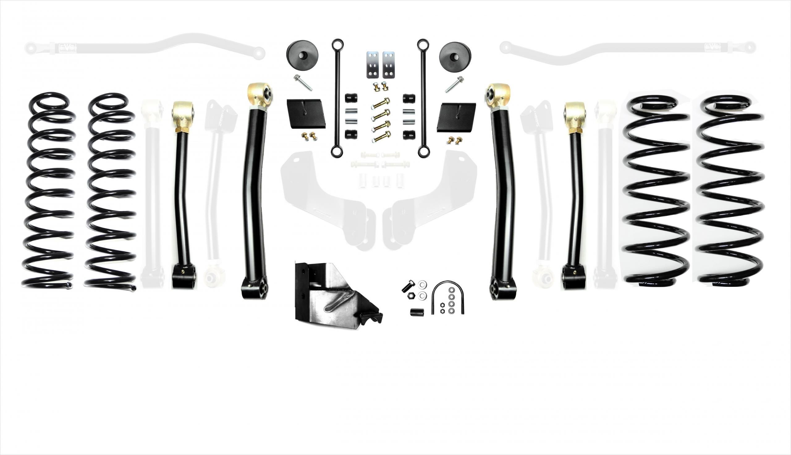 2021, 2020, 2019, 2018 Jeep Wrangler Suspension Lift Kit