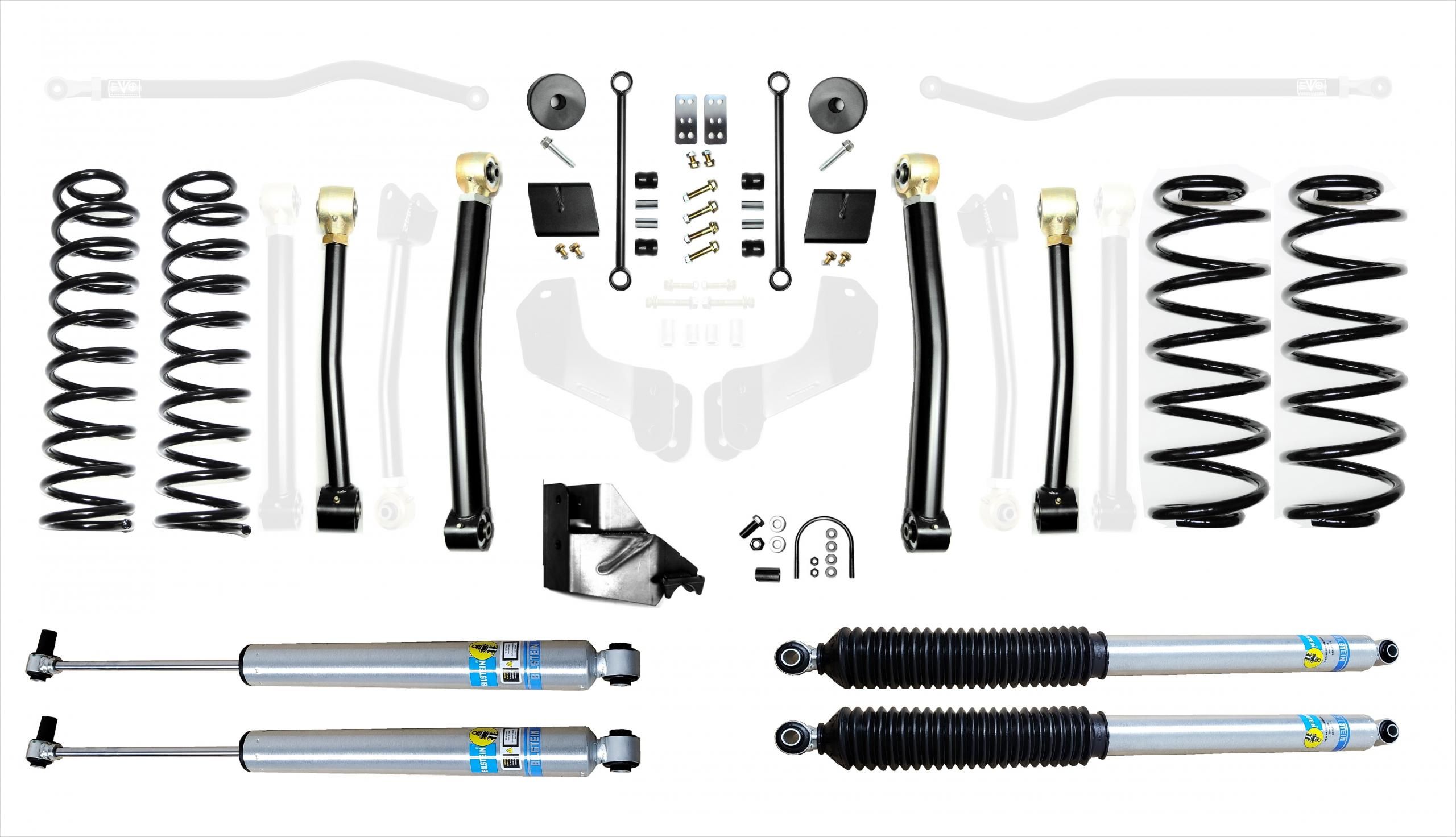 2021, 2020, 2019, 2018 Jeep Wrangler Suspension Lift Kit
