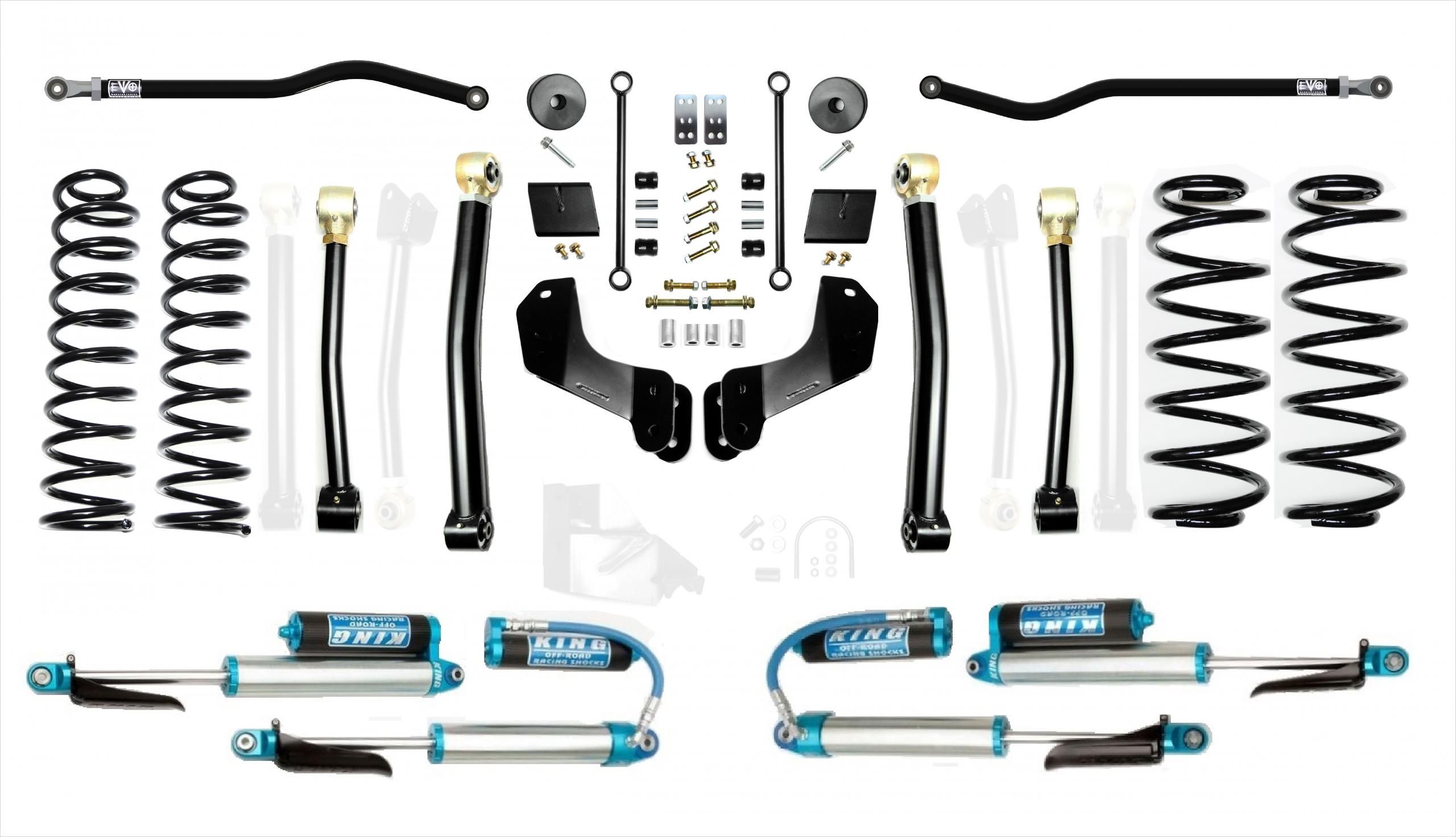 2021, 2020, 2019, 2018 Jeep Wrangler Suspension Lift Kit