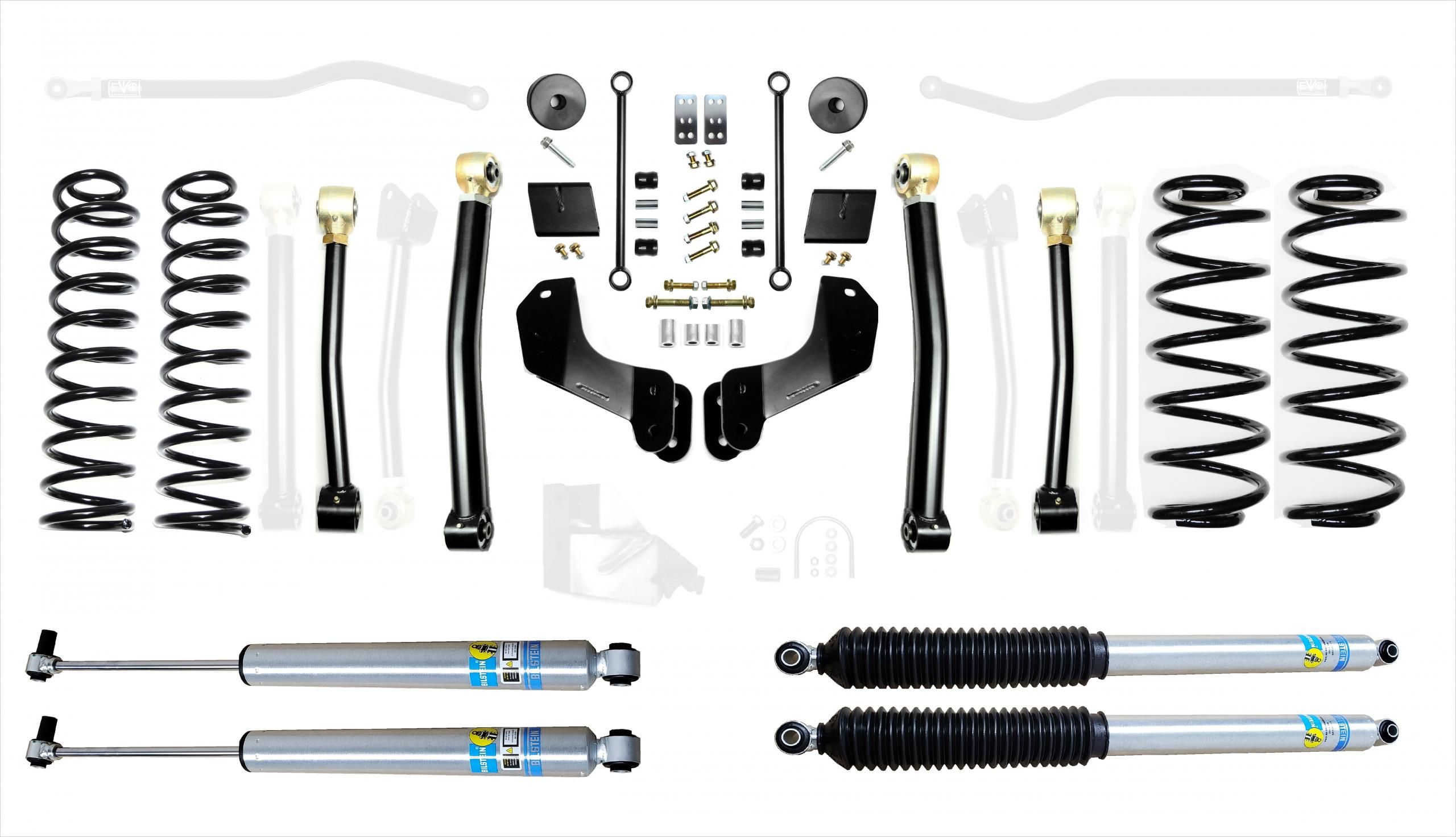 2021, 2020, 2019, 2018 Jeep Wrangler Suspension Lift Kit
