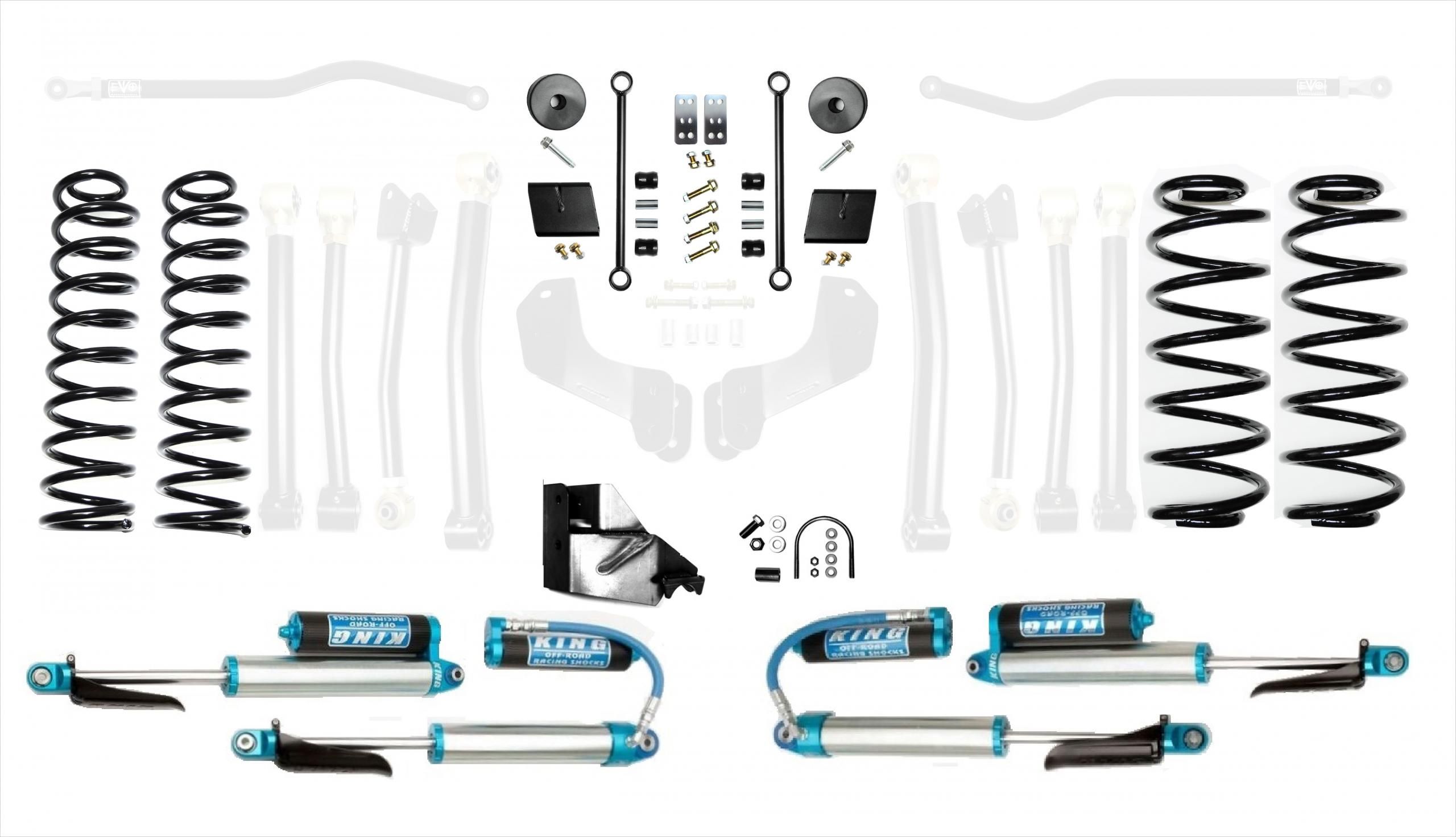 2021, 2020, 2019, 2018 Jeep Wrangler Suspension Lift Kit