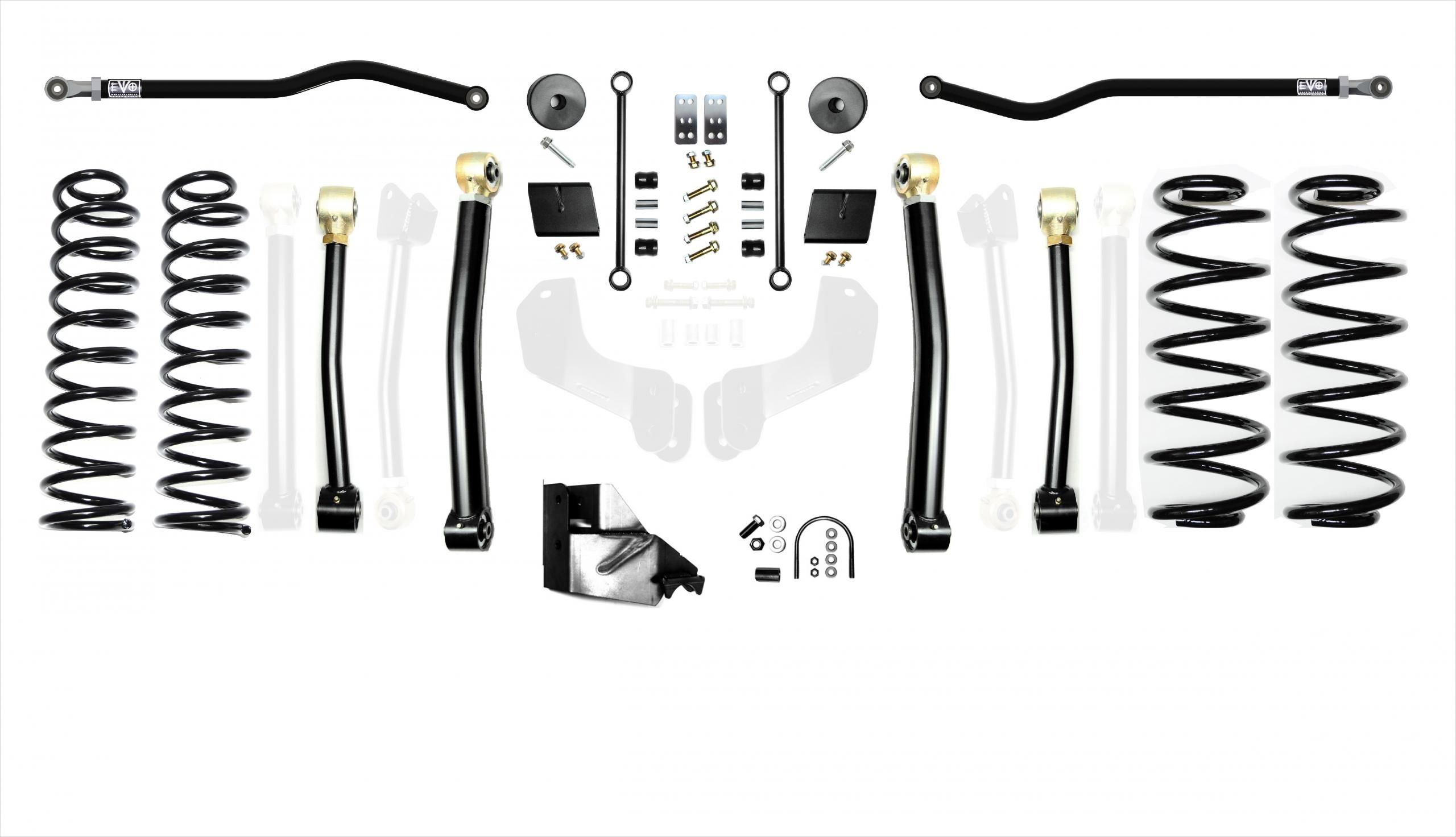 2021, 2020, 2019, 2018 Jeep Wrangler Suspension Lift Kit