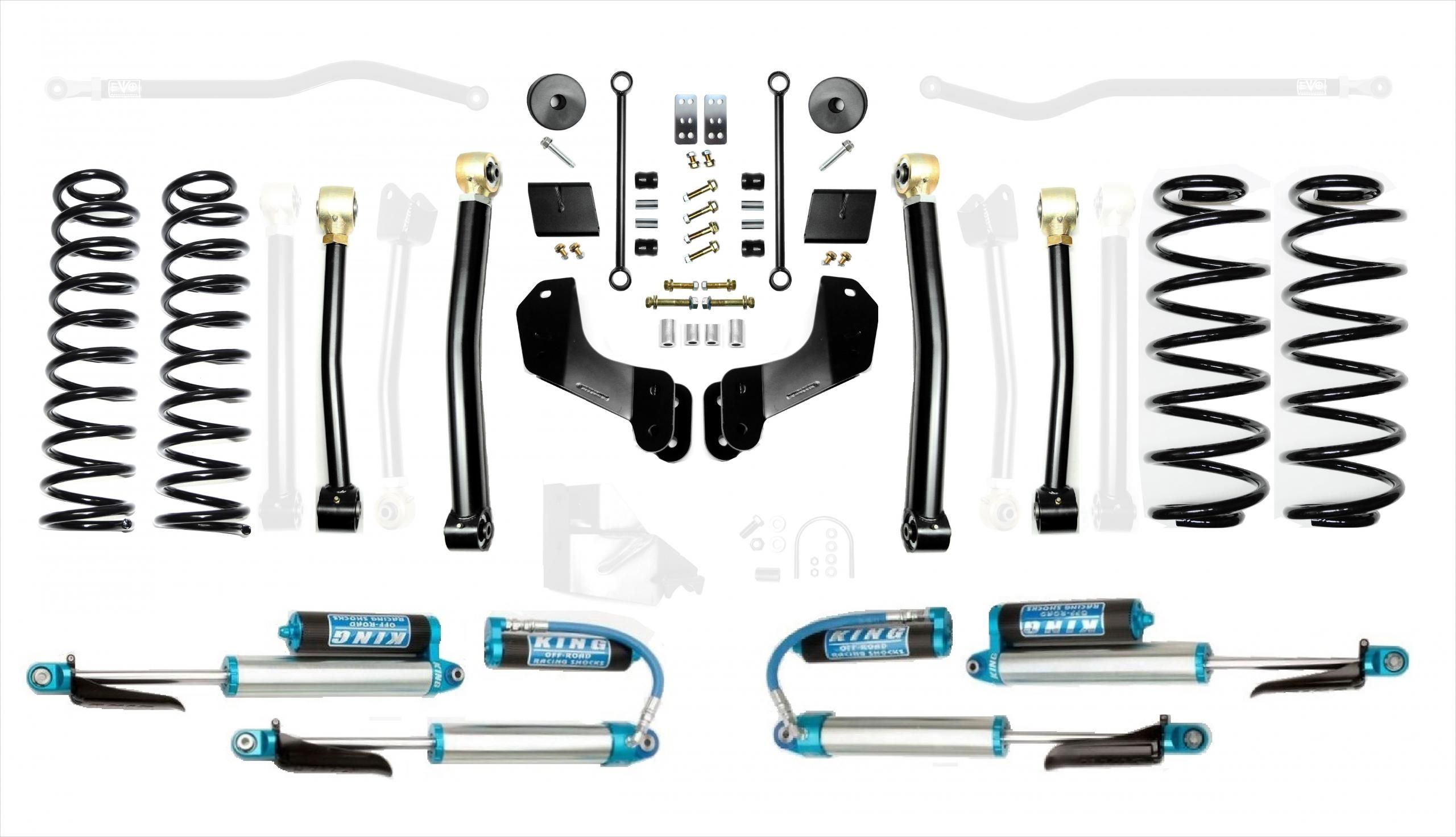 2021, 2020, 2019, 2018 Jeep Wrangler Suspension Lift Kit
