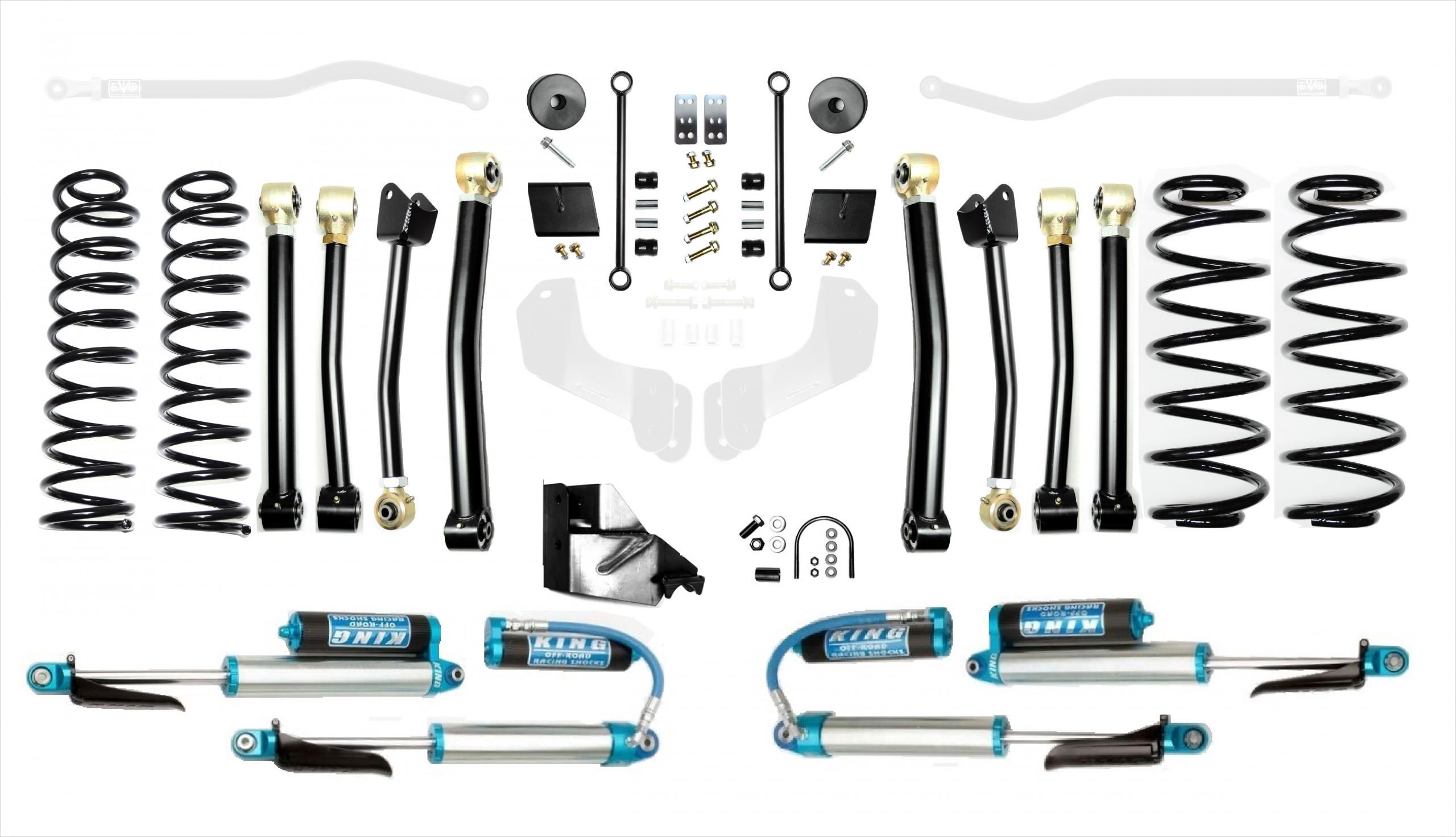 2021, 2020, 2019, 2018 Jeep Wrangler Suspension Lift Kit