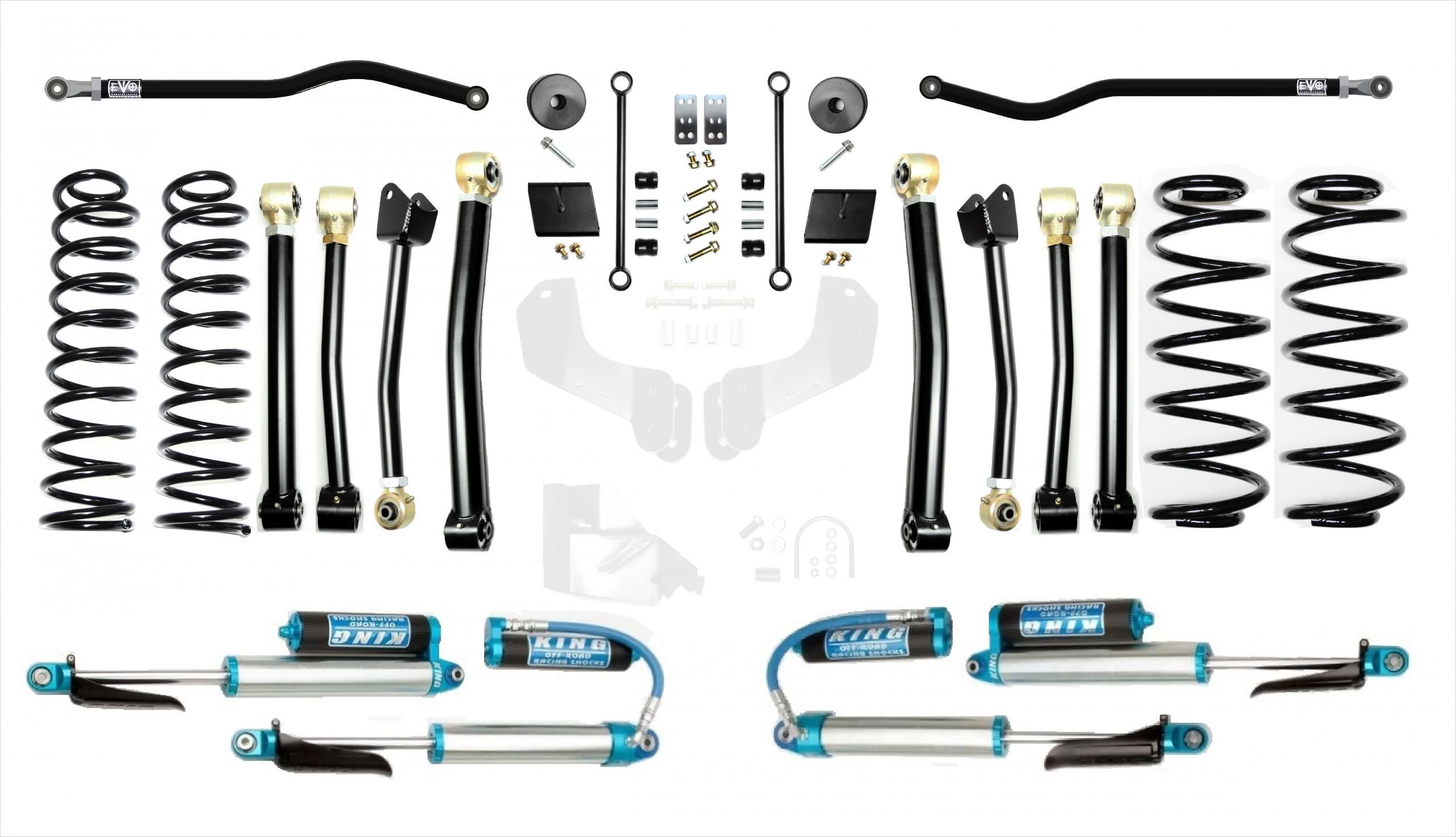 2021, 2020, 2019, 2018 Jeep Wrangler Suspension Lift Kit