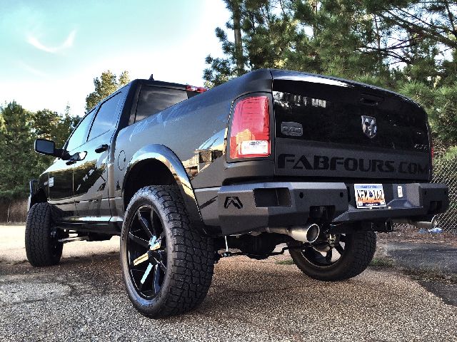 2011-2018 Ram 1500 Bumper - Rear (Fab Fours)