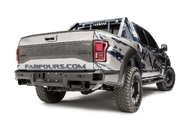 2017-2020 Ford F-150 Bumper - Rear (Fab Fours)