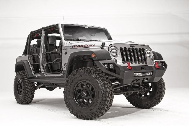 2007-2017 Jeep Wrangler Bumper - Front (Fab Fours)