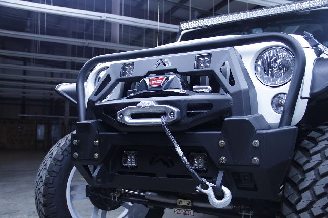 2007-2017 Jeep Wrangler Winch Mount Plate (Fab Fours)