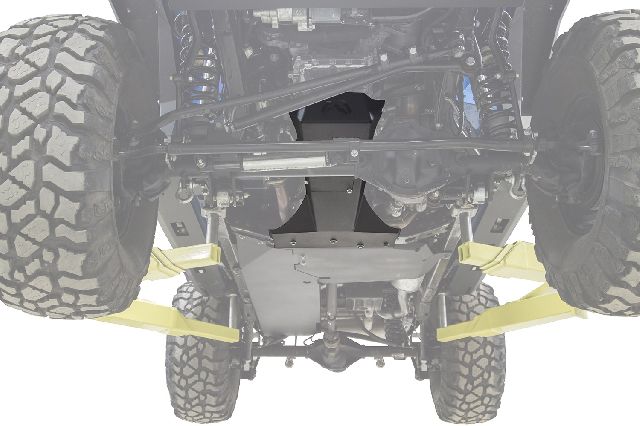 2007-2017 Jeep Wrangler Skid Plate - Engine Oil Pan or Transmission (Fab Fours)