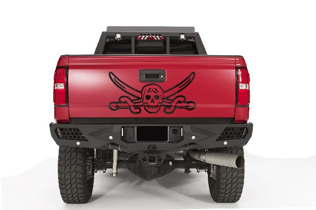 2015-2019 GMC Sierra 2500 HD Bumper - Rear (Fab Fours)
