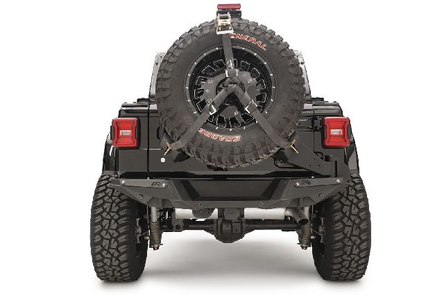 2018-2024 Jeep Wrangler Spare Tire Carrier (Fab Fours)