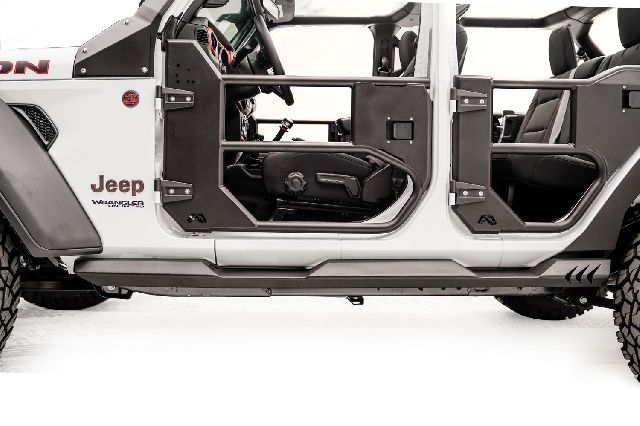 2018-2024 Jeep Wrangler Rocker Panel Guard (Fab Fours)