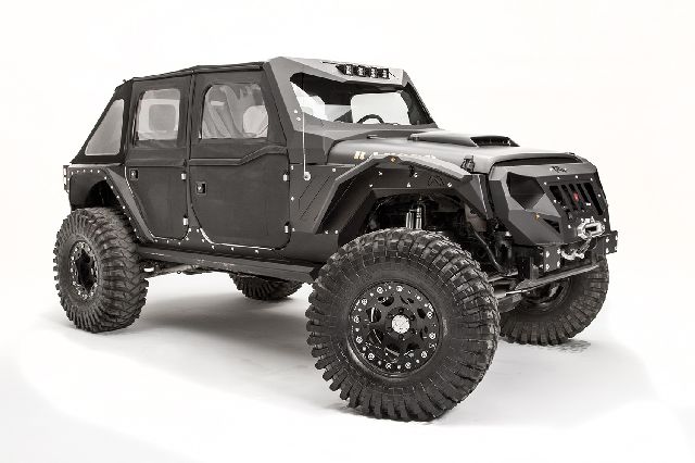 2007-2024 Jeep Wrangler Fender Flare - Front (Fab Fours)
