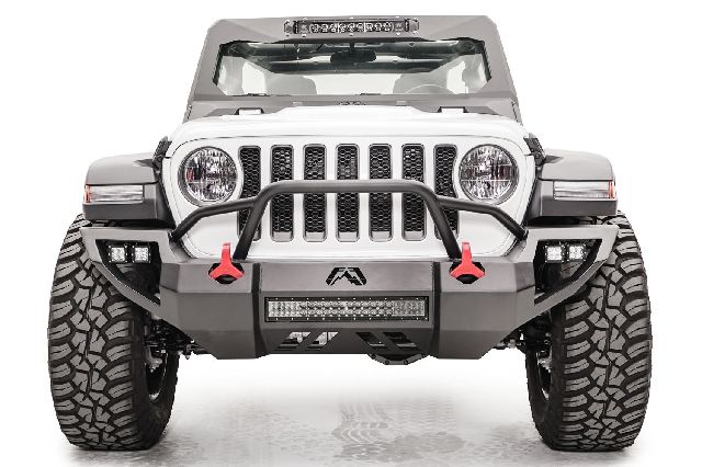 2018-2024 Jeep Wrangler Bumper - Front (Fab Fours)