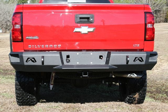 2007-2013 Chevrolet Silverado 1500 Bumper - Rear (Fab Fours)
