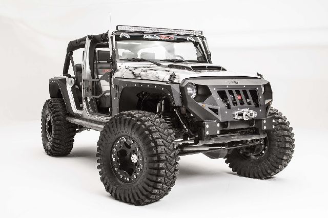 2007-2017 Jeep Wrangler Bumper - Front (Fab Fours)