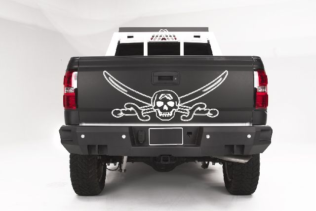 2014-2018 Chevrolet Silverado 1500 Bumper - Rear (Fab Fours)
