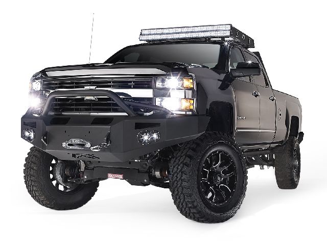 2007 Chevrolet Silverado 3500 Classic Bumper - Front (Fab Fours)