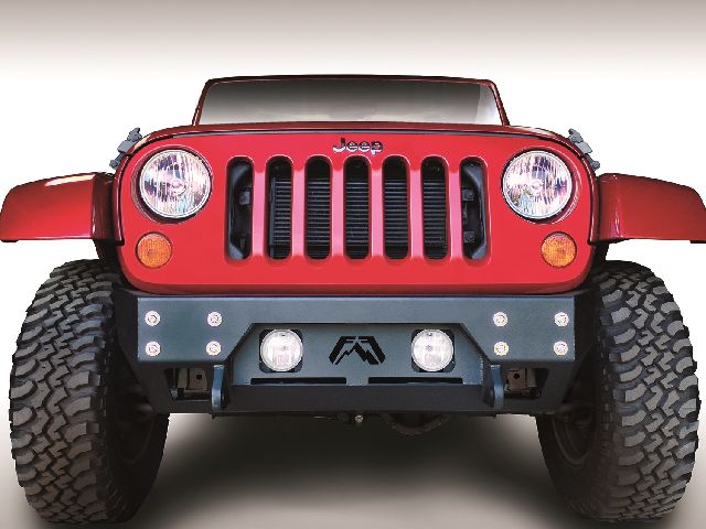 2007-2017 Jeep Wrangler Bumper - Front (Fab Fours)
