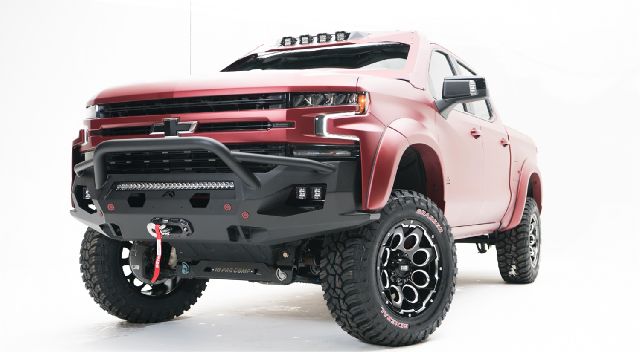 2019-2021 Chevrolet Silverado 1500 Bumper - Front (Fab Fours)