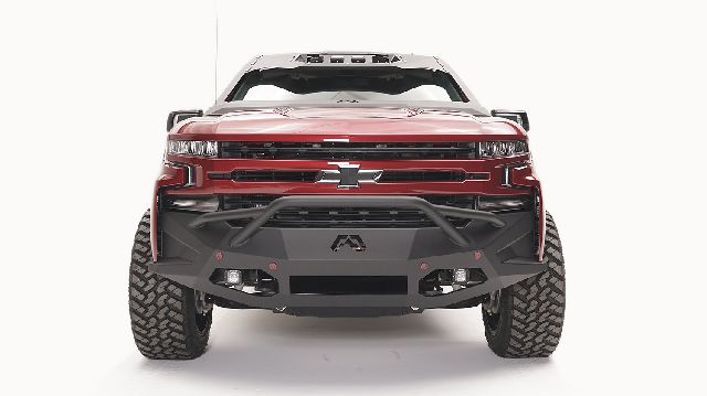 2019-2021 Chevrolet Silverado 1500 Bumper - Front (Fab Fours)