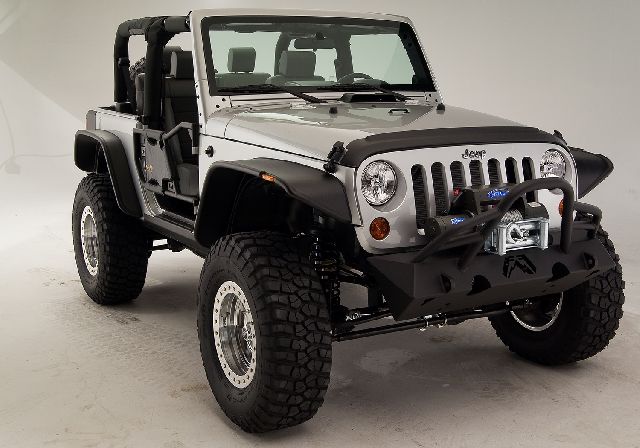 2007-2017 Jeep Wrangler Bumper - Front (Fab Fours)