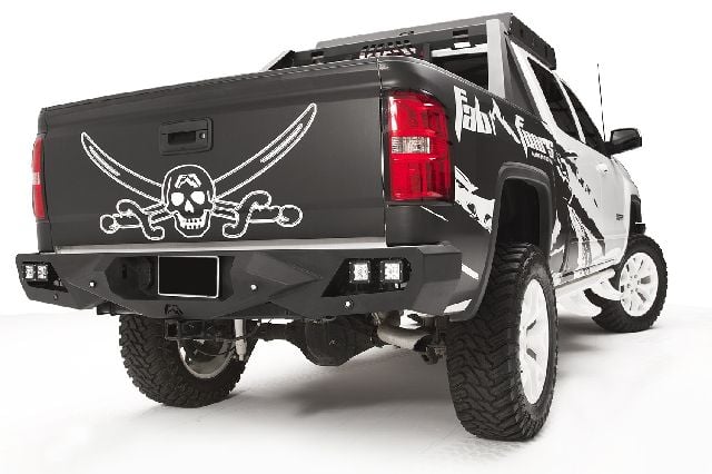 2014-2018 Chevrolet Silverado 1500 Bumper - Rear (Fab Fours)