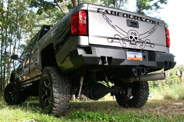 2015-2019 GMC Sierra 2500 HD Bumper - Rear (Fab Fours)