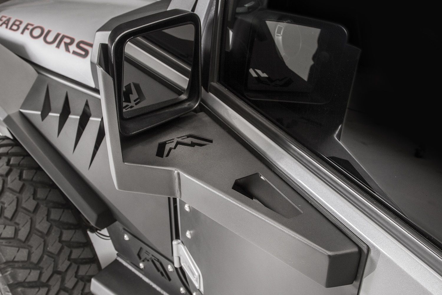 2017, 2016, 2015, 2014, 2013, 2012, 2011, 2010, 2009, 2008, 2007 Jeep Wrangler Door Skin Cloth