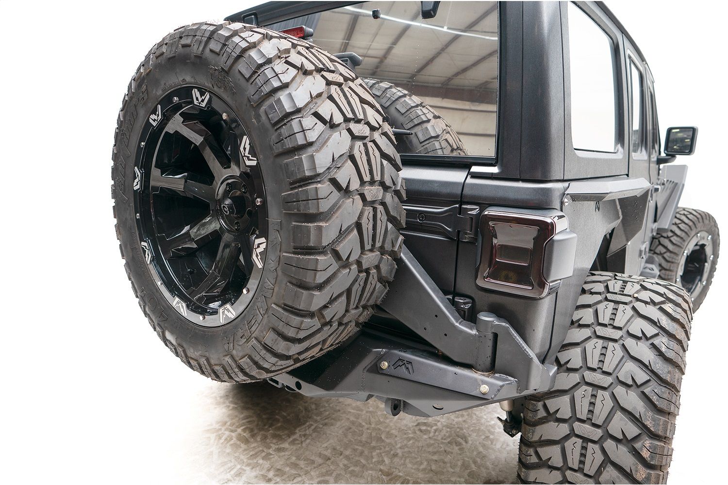 2024, 2023, 2022, 2021, 2020, 2019, 2018 Jeep Wrangler Spare Tire Carrier