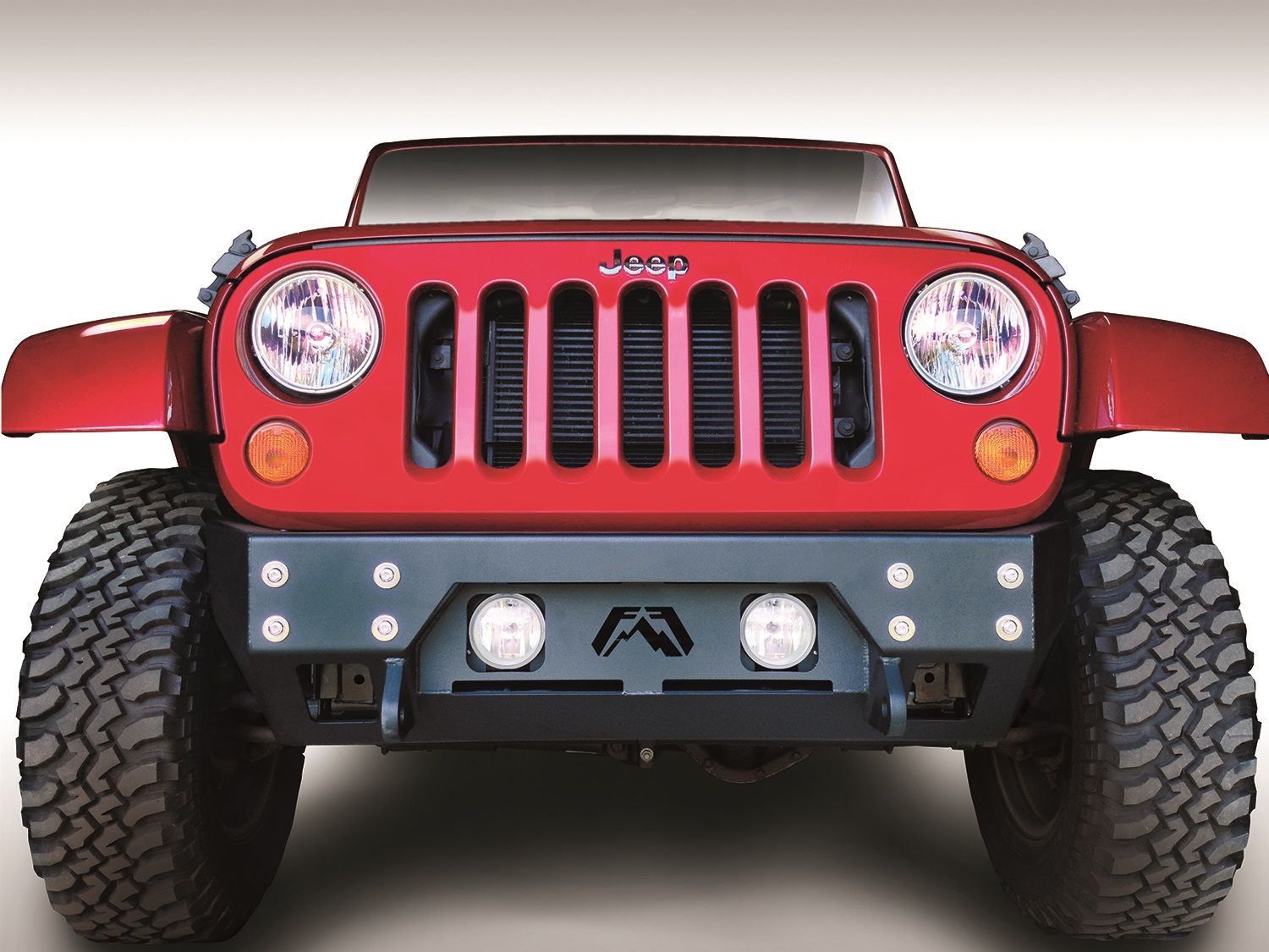 2017, 2016, 2015, 2014, 2013, 2012, 2011, 2010, 2009, 2008, 2007 Jeep Wrangler Bumper