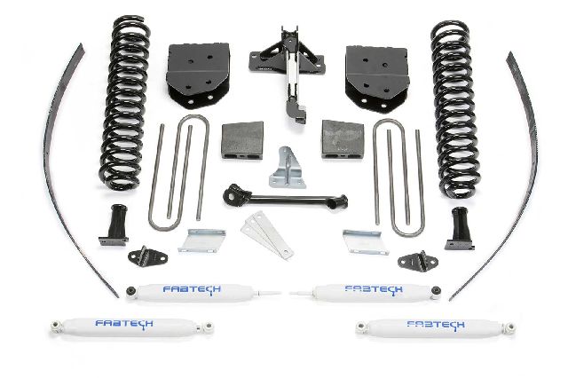 2014 Ford F-350 Super Duty Suspension Lift Kit (Fabtech)