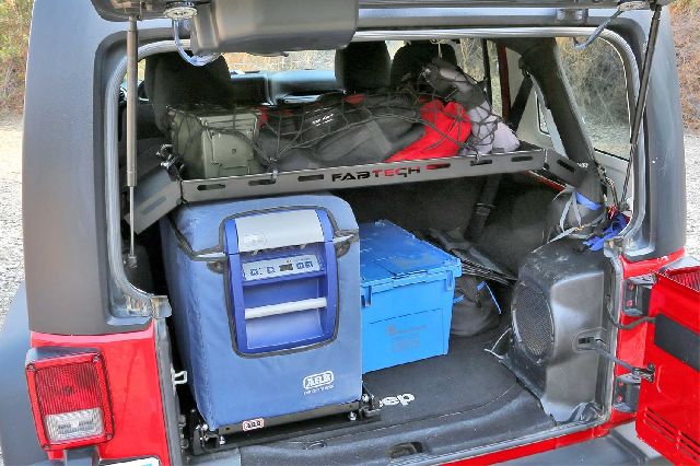 2007-2017 Jeep Wrangler Deck Lid Rack (Fabtech)