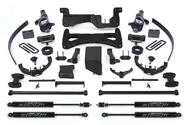 2001-2006 GMC Sierra 3500 Suspension Lift Kit (Fabtech)