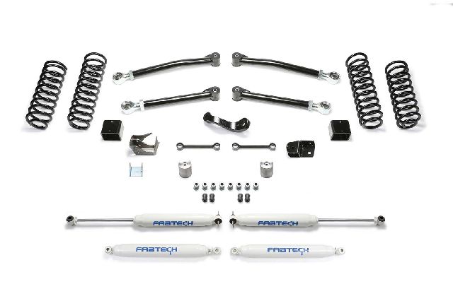 2007-2017 Jeep Wrangler Suspension Lift Kit (Fabtech)